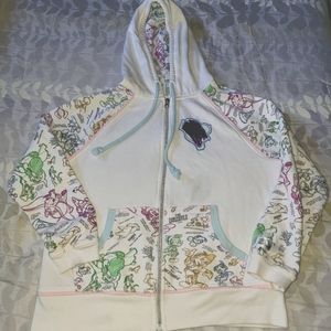 Disney Parks Ink & Paint Adult Zipped Hoodie